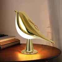 Touch Control Bedside Lamp Magpie LED Desk Lamp Reading Night Light Champagne