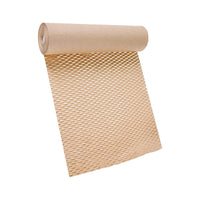 30M Honeycomb Packing Paper Recyclable Cushioning Packing Paper for Moving Wrapping Roll Brown