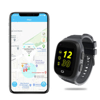 4G Smart Watch for Kids GPS Location Tracker Video Calling Watch Black