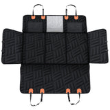 Large Back Seat Extender for Pets Water-Resistant Hard Bottom Dog Car Seat Cover