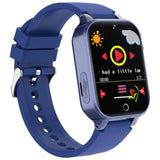 Smart Watch Touch Screen Watch with Camera Pedometer Small Games Blue