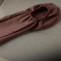 2 Pcs Set Car Front Seat Armrest Covers Armrest Protectors for Truck Van Coffee