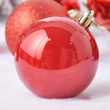 Christmas Ball Ornaments Christmas Tree Decoration Ball Box Gift Glittering Funny Party Decor Style 1