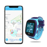 4G Smart Watch for Kids GPS Location Tracker Video Calling Watch Blue