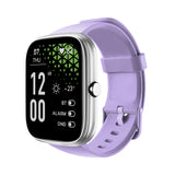 Bluetooth Smart Watch Water Resistant Fitness Activity Tracke Sports Watch Heart Rate Sleep Monitor Purple