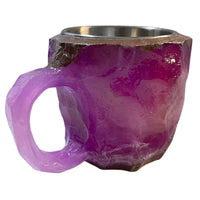 Mineral-Simulated Coffee Mug Home Office Coffee Cup Purple