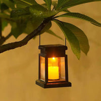 4Pcs Solar Hanging Lantern Light Water-Resistant Outdoor Garden Ornament Lights Style 3