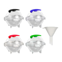 4Pcs Ice Ball Makers Round Ice Cube Moulds Kitchen Tool