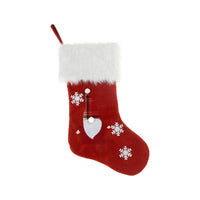 Christmas Stocking With Lights Pendant Sock for Home Party Decor Style 1