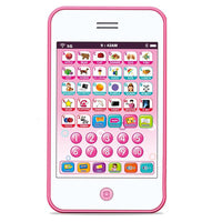 Toddlers Letters Alphabet Learning Phone Toy Kids Touch Screen Learning Education Toys Pink