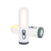 2-in-1 Portable Night Light Motion Sensor LED Light Flashlight for Baby Nursery Toilet Reading Camping