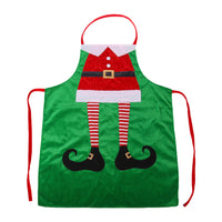 Christmas Apron Kitchen Cooking Apron Sleeveless Apron Baking Apron Gardening Apron Style 2