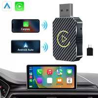 Wireless Apple Carplay Adapter Android Auto Adapter USB Car Dongle Connect Box