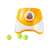 Automatic Ball Launcher Electric Interactive Ball Thrower Pet Dog Fetch Machine Orange