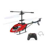 2.5 Channel Kids RC Helicopter USB Charging Kids Remote Control Flying Toy Red