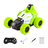 2.4GHz RC Rotating Toy Car Remote Control Fast Stunt Car Kids Toy Green