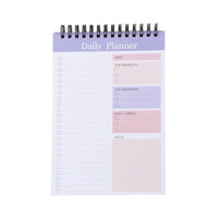 35 Sheets To Do List Notepad Undated Daily Planner Notebook Memo Note Purple