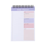 35 Sheets To Do List Notepad Undated Daily Planner Notebook Memo Note Purple