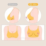 Pair of Double-Sided Adhesive Bra Padding with 5 Pairs of Nipple Covers Lift Up Inserts for Bikini and Sport Bra