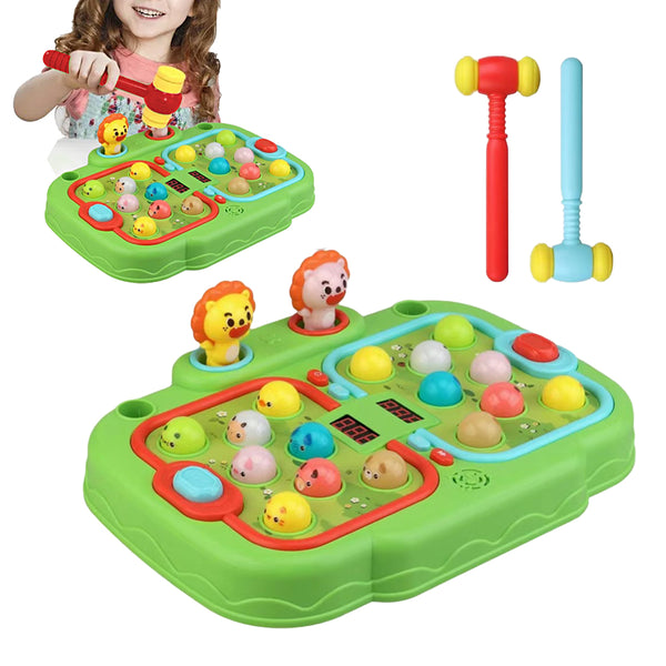 Pound A Mole Game Toy Set for Toddler Interactive Educational Toy