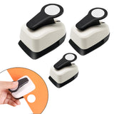 Set of 3Pcs Circle Punch Set Paper Hole Puncher Circle Hole Cutter for Arts Cardmaking Craft Scrapbooking