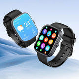 Bluetooth Smart Watch Water Resistant Fitness Activity Tracke Sports Watch Heart Rate Sleep Monitor Black