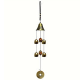 55cm Metal Wind Chime Chinese Style Hanging Feng Shui Bell Outdoor Home Decoration