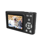 48MP HD Retro Digital Camera with 32G Memory Card 1080P Kids Student Beginner Camera Black