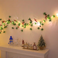 2M 20LEDs Christmas Garland Light Xmas String Lights Party Garden Home Decor Style 1