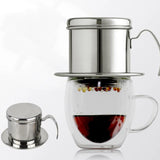 Stainless Steel Coffee Maker Pot Vietnamese Coffee Drip Single Cup Coffee Drip Brewer