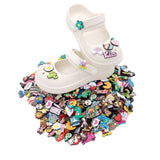 100Pcs Shoe Charms DIY Slippers Sandals Shoes Decoration