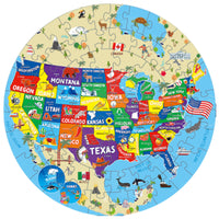 70Pcs World Map Jigsaw World Geography Puzzle Kid Toy