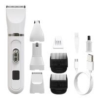 Cordless Electric Pet Grooming Kit Clipper Rechargeable Dog Cat Hair Clipper