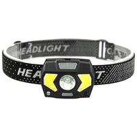 Motion Sensor LED Headlamp Rechargeable Flashlight Head Torch for Camping Fishing Emergency