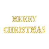 14Pcs Separate Letters Christmas Lights MERRY CHRISTMAS Letter Lights Christmas Party Home Decorations