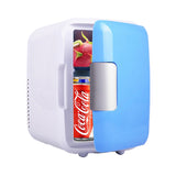 4L Mini Portable 12V Fridge Mini Car Cooling and Heating Refrigerator