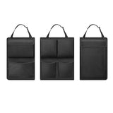 Large Capacity Car Back Seat Organizer and Storage Black