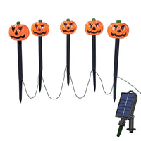 5-in-1 Halloween Pumpkin Lights Outdoor Decorative Pathway Lights