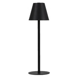 Wireless Touch Control Table Lamps Rechargeable Dimmable LED Night Light Black