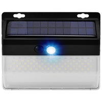 136LEDs Solar Wall Light Outdoor Motion Sensor Security Light for Fence Yard Step Stair