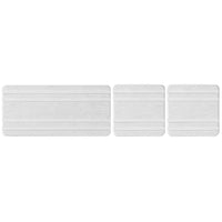 3Pcs Set Water Absorbing Mats Drying Sink Coasters for Kitchen Bathroom White