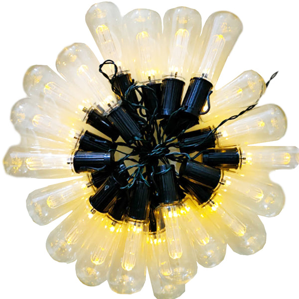 5M Solar String Light Outdoor Vintage Bulbs Party Patio Lamp