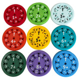 9Pcs Math Fact Fidget Spinners Math Counting Toy Early Educational Toys for Kids Style 1