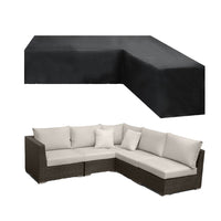 Water Resistant L-Shape Outdoor Furniture Cover Patio Corner Sofa Cover