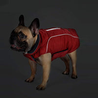 Reflective Winter Pet Dog Coat Puppy Vest Dog Jacket Pets Clothes Red