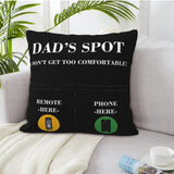 2Pcs Set 2-Pocket Throw Pillow Covers 44 x 44cm Pillowcase for Sofa Couch Home Decoration Style 5