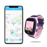 4G Smart Watch for Kids GPS Location Tracker Video Calling Watch Pink