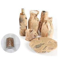 30M Honeycomb Packing Paper Recyclable Cushioning Packing Paper for Moving Wrapping Roll Brown