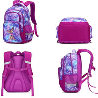 3Pcs Set School Bags Backpack with Insulate Lunch Box Pencil Bag Style 3