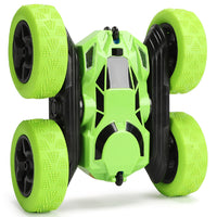 2.4GHz Remote Control Car Toy 4WD Rotating RC Car Toy Green